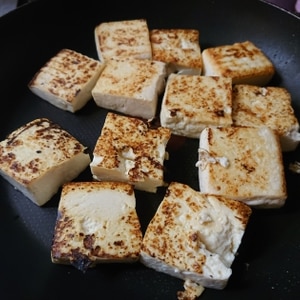 簡単手作り焼き豆腐